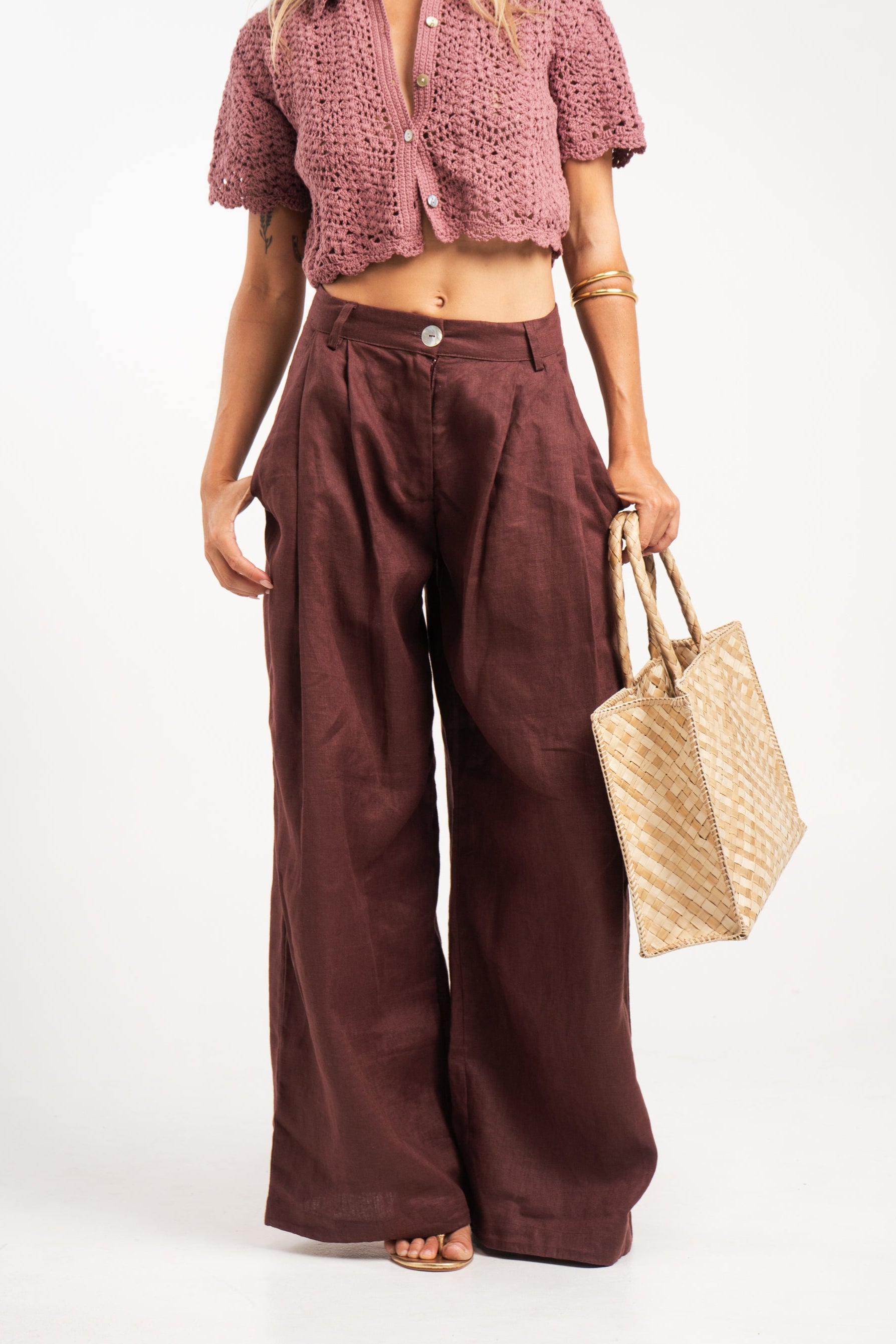 Mister Linen Trouser- Sumatra