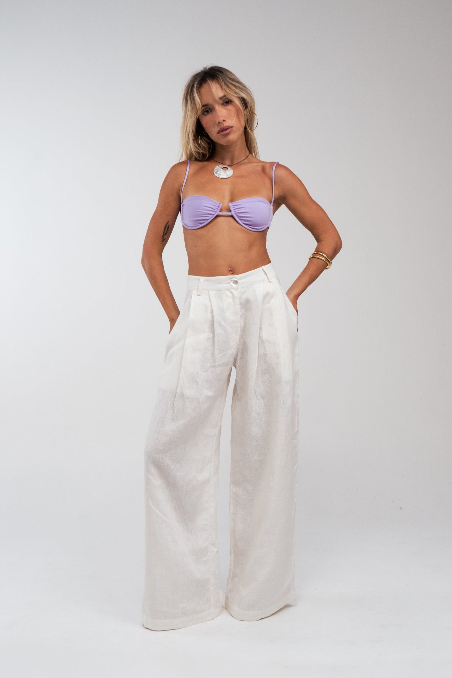 Mister Linen Trouser- Shell