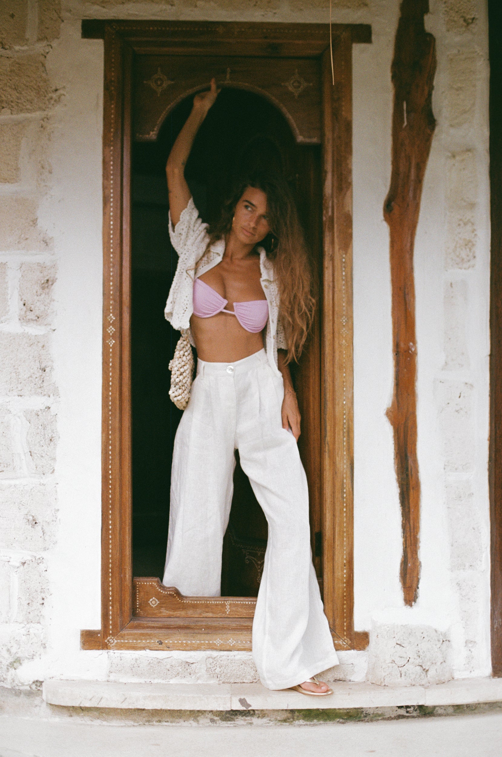 Mister Linen Trouser- Shell