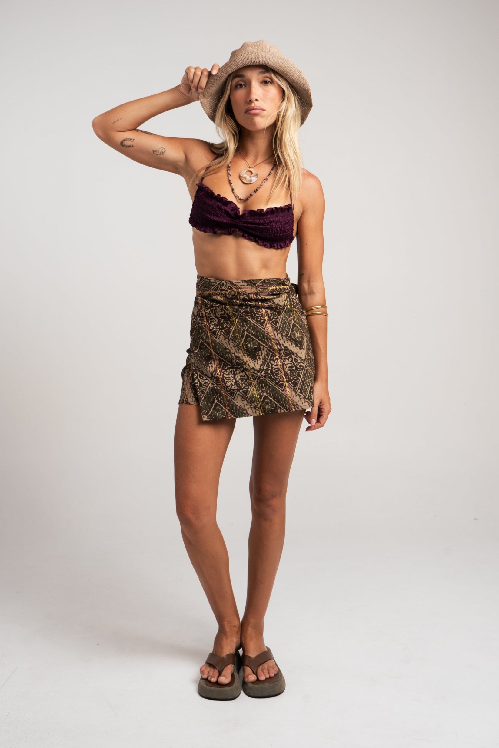 Jalan Platform Sandal- Earth